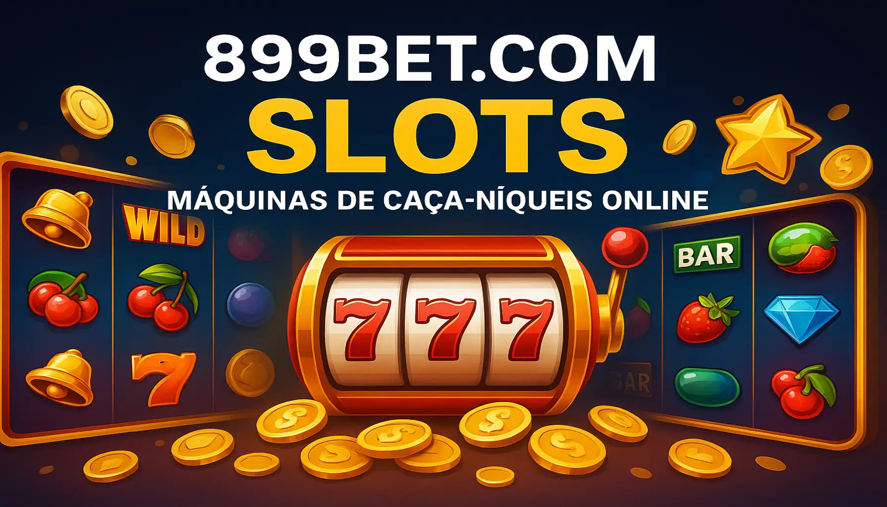 Explore o mundo das slot machines no 899BET.COM Casino